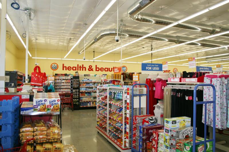The inside of the new Family Dollar store at the Meadow Mall, Townsend Avenue, Boothbay Harbor. KEVIN BURNHAM/Boothbay Register